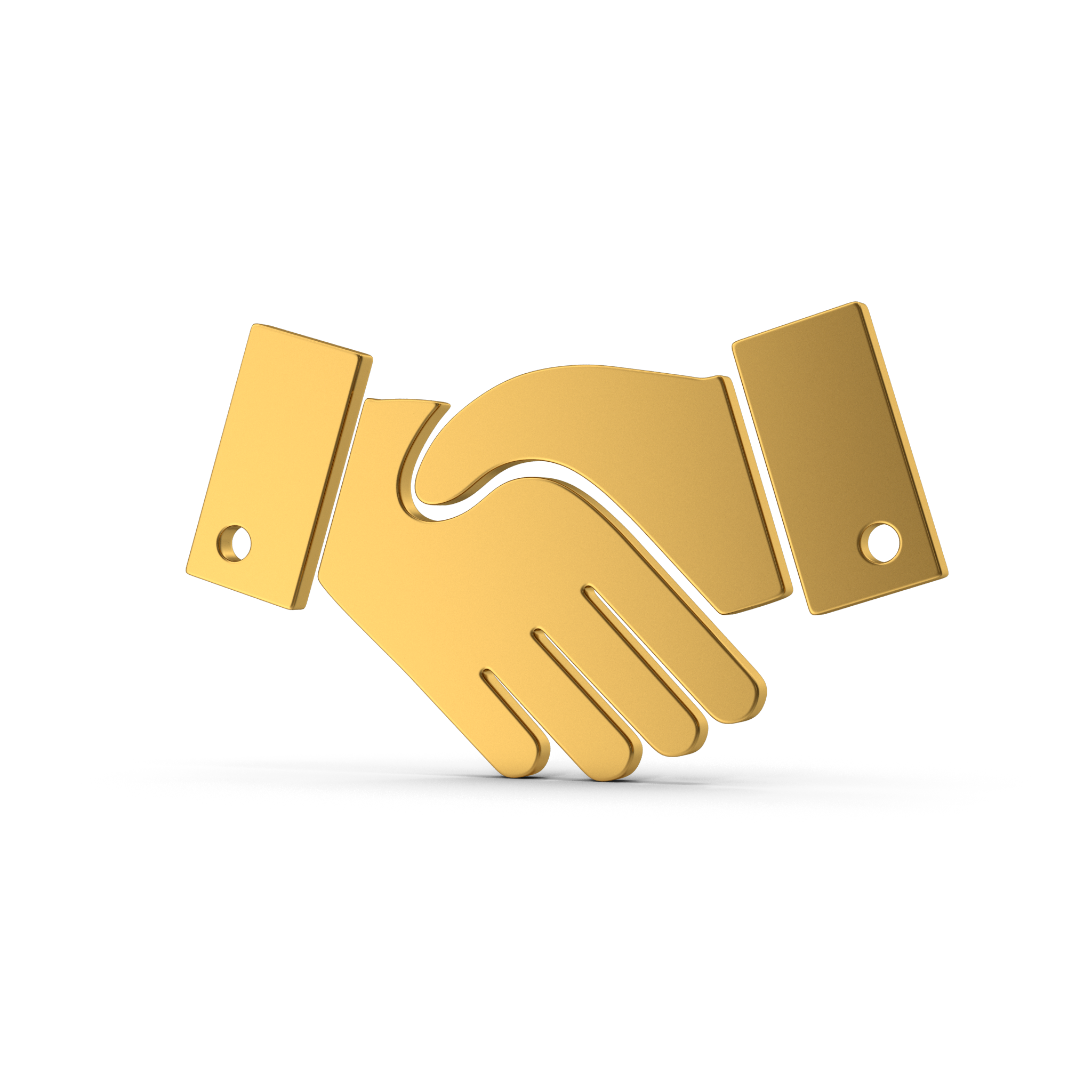 Symbol Handshake Gold.I02.2k