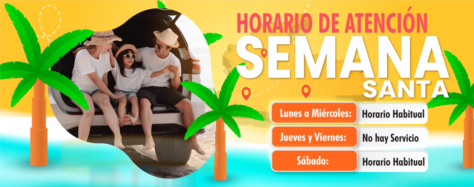 Nuevos Banners Horario semana santa