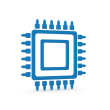 Symbol Microchip Blue.I16.2k